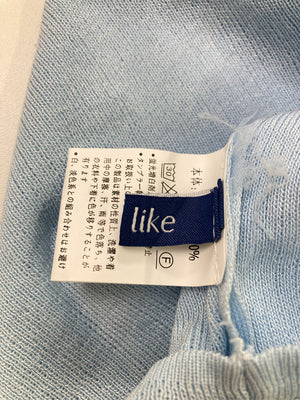 Lady like/レディライク/タンクトップ/トップス/スカイブルー