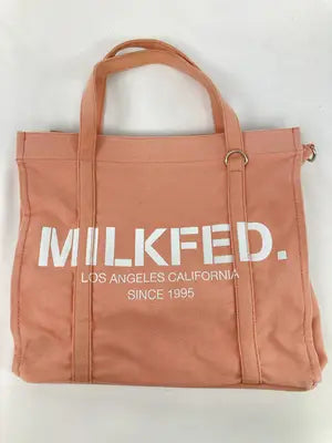 MILK FED./ミルクフェド/トートバッグ/バッグ/オレンジ