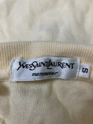 SAINT LAURENT/サンローラン/ポロシャツ/トップス/イエロー/S