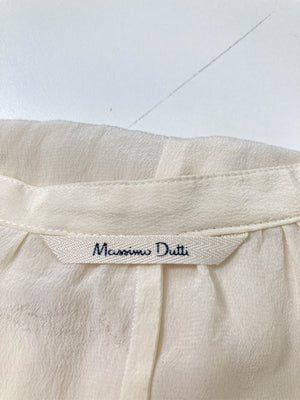 Massimo Dutti/マッシモドゥッティ/シャツ/ブラウス/トップス/アイボリー/38/28