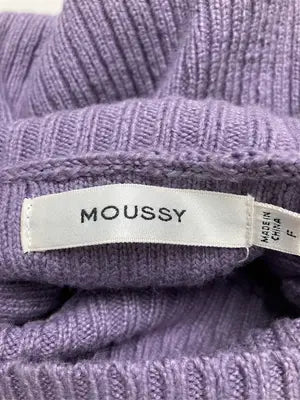 MOUSSY/マウジー/ニット/セーター/トップス/パープル/FREE