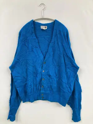 CLASSIC/クラシック/カーディガン/ボレロ/トップス/ブルー/XL