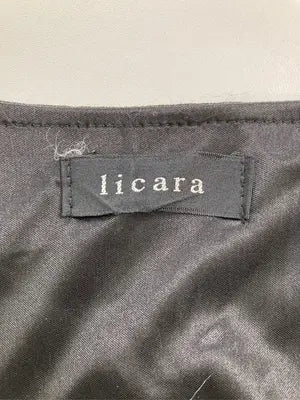 licara/Tシャツ/カットソー/トップス/ブラック