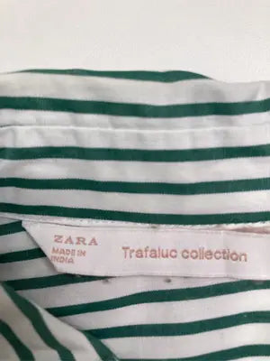 ZARA/ザラ/シャツ/ブラウス/トップス/グリーン/XS