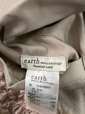 earth music&ecology/アースミュージックアンドエコロジー/ブルゾン/ジャケット/アウター/ベージュ/F