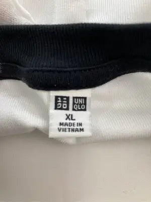 UNIQLO/ユニクロ/Tシャツ/カットソー/トップス/ブラック/XL