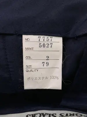 SLACKS/スラックス/パンツ/ネイビー/79