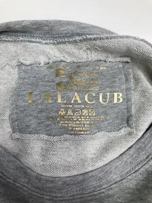 LALACUB/ララキューブ/スウェット/トップス/グレー/F