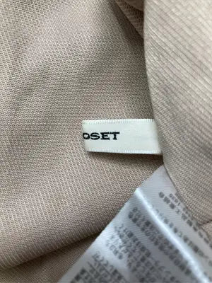 w closet/ダブルクローゼット/Tシャツ/カットソー/トップス/ベージュ/M