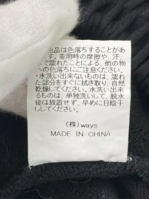 WAYS WILL/その他パンツ/パンツ/ブラック/F