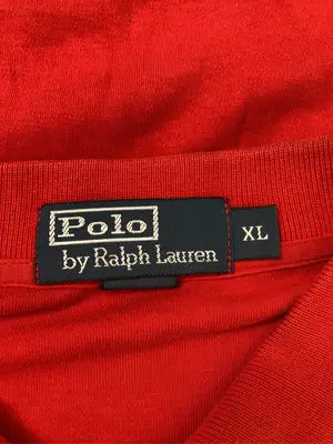 Polo by Ralph Lauren/ポロバイラルフローレン/ポロシャツ/トップス/レッド/XL