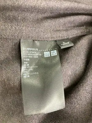UNIQLO/ユニクロ/シャツ/ブラウス/トップス/ブラウン/L