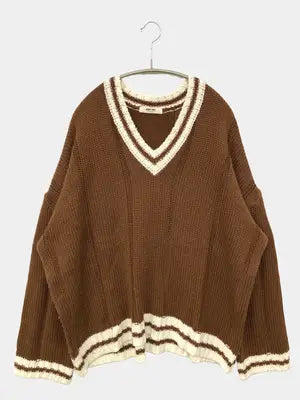 HONEY KNIT/ニット/セーター/トップス/ブラウン