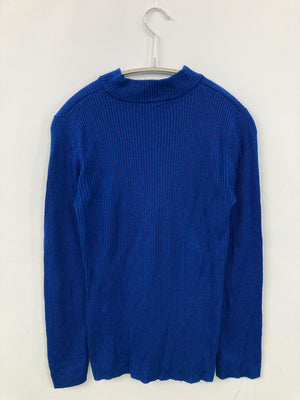 doublefocus/ダブルフォーカス/ニット/セーター/トップス/ブルー/L