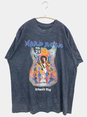 Hard Rock CAFE/ハードロックカフェ/Tシャツ/カットソー/トップス/グレー/XLARGE