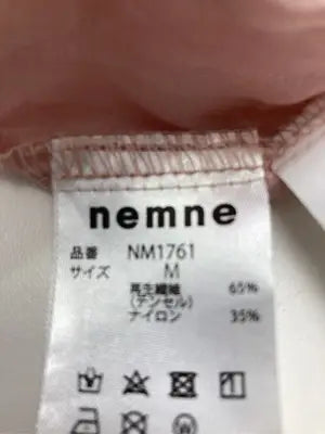 nemne/ネンネ/シャツ/ブラウス/トップス/ピンク/M