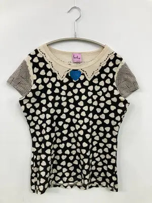 Paul+/Tシャツ/カットソー/トップス/ブラック/M
