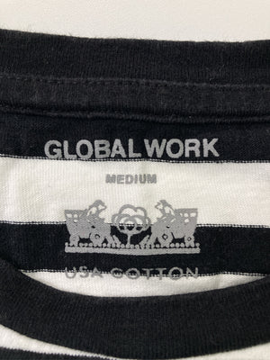 GLOBAL WORK/グローバルワーク/Tシャツ/カットソー/トップス/ホワイト/MEDIUM