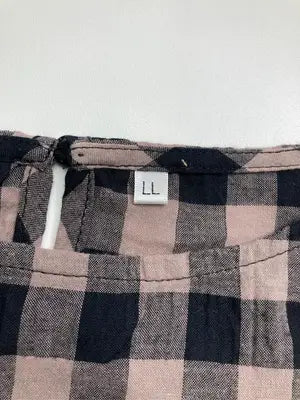 Tシャツ/カットソー/トップス/ブラック/LL