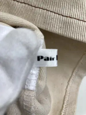 Pair Pair/ペアペア/ジャンパースカート/ワンピース/ドレス/ベージュ/F