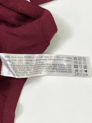 ZARA/ザラ/Tシャツ/カットソー/トップス/レッド/M