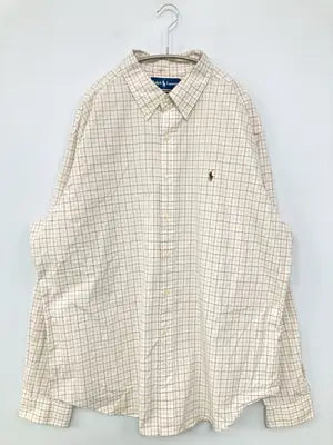 Ralph Lauren/ラルフローレン/シャツ/ブラウス/トップス/アイボリー/XXL