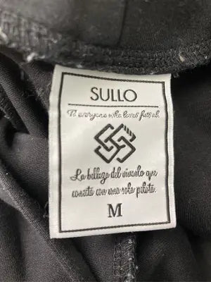 SULLO/パーカー/トップス/ブラック/M