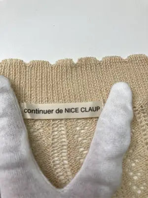 continuer de NICE CLAUP/コンティニューデナイスクラップ/カーディガン/ボレロ/トップス/ベージュ/F