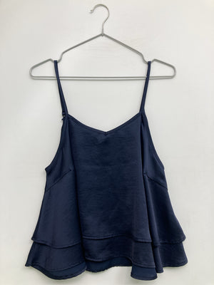 Heather/ヘザー/キャミソール/トップス/ブルー/F