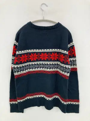 L B works/エルビーワークス/ニット/セーター/トップス/ネイビー/MEDIUM
