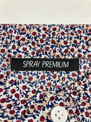 SPRAY PREMIUM/スプレイプレミアム/シャツワンピース/ワンピース/ドレス/レッド