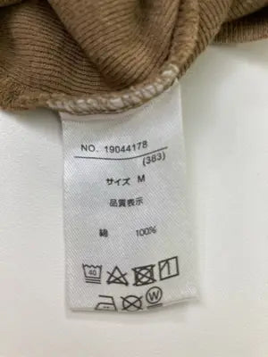 CUBE SUGAR/キューブシュガー/Tシャツ/カットソー/トップス/ブラウン/M