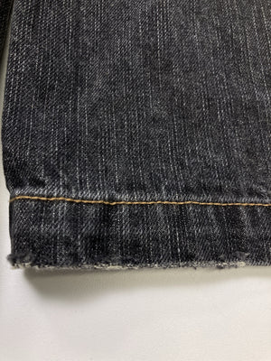 PBLIM/デニムパンツ/パンツ/ブラック/L