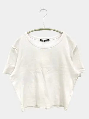 ZARA/ザラ/Tシャツ/カットソー/トップス/ホワイト/USA L