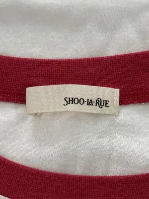 SHOO LA  RUE/シューラルー/Tシャツ/カットソー/トップス/ホワイト/L