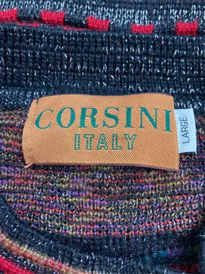 CORSINI/ニット/セーター/トップス/レッド/L