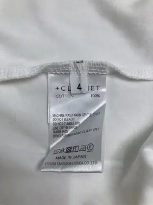 CLOTHET/Tシャツ/カットソー/トップス/ホワイト/4