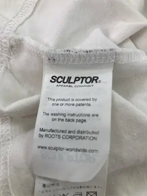 SCULPTOR/スカルプター/Tシャツ/カットソー/トップス/アイボリー/SMALL