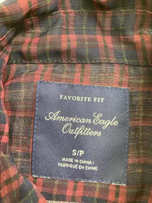American Eagle Outfitters/アメリカンイーグルアウトフィッターズ/シャツ/ブラウス/トップス/レッド/S