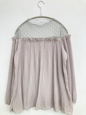 シャツ/ブラウス/トップス/グレー