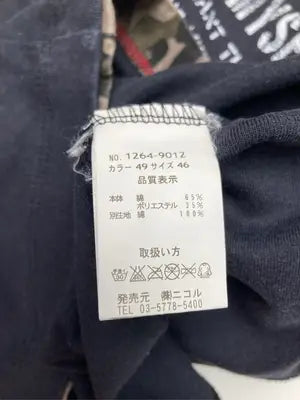 NICOLE CLUB/ニコルクラブ/Tシャツ/カットソー/トップス/ブラック/46
