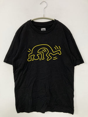 UNIQLO/ユニクロ/Tシャツ/カットソー/トップス/ブラック/S