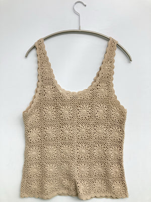 WHITE STAG/ホワイトスタッグ/タンクトップ/トップス/ベージュ/MEDIUM