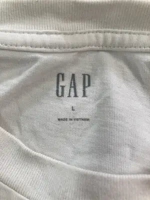 GAP/ギャップ/Tシャツ/カットソー/トップス/ホワイト/L