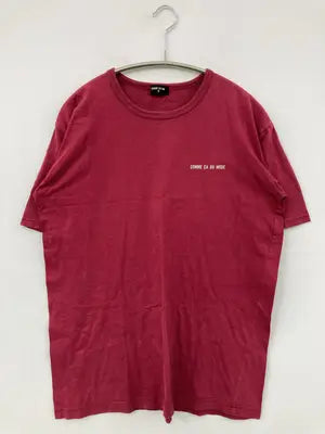 COMME CA ISM/コムサイズム/Tシャツ/カットソー/トップス/レッド/M