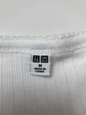 UNIQLO/ユニクロ/Tシャツ/カットソー/トップス/ホワイト/M