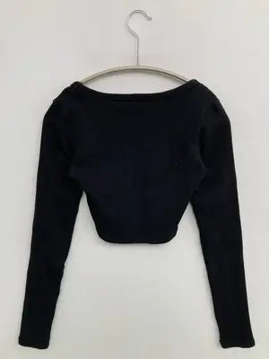 ZARA/ザラ/Tシャツ/カットソー/トップス/ブラック/USA S