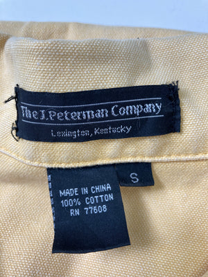 The J.Peterman Company/Tシャツ/カットソー/トップス/イエロー/S