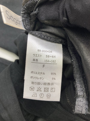 BONJOUR SAGAN/ボンジュールサガン/サロペット/オーバーオール/オールインワン・サロペット/ブラック/F