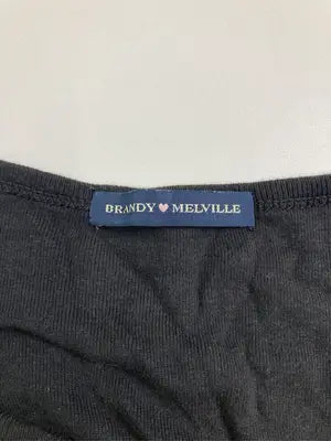 BRANDY MELVILLE/ブランディーメルビル/Tシャツ/カットソー/トップス/ブラック/160